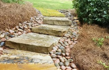 steps and hardscapes
